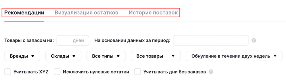 Сводка по категориям товаров на Wildberries
